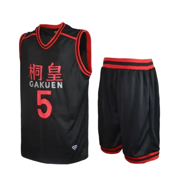 Kuroko basketball costume, Number 5 jersey + shorts