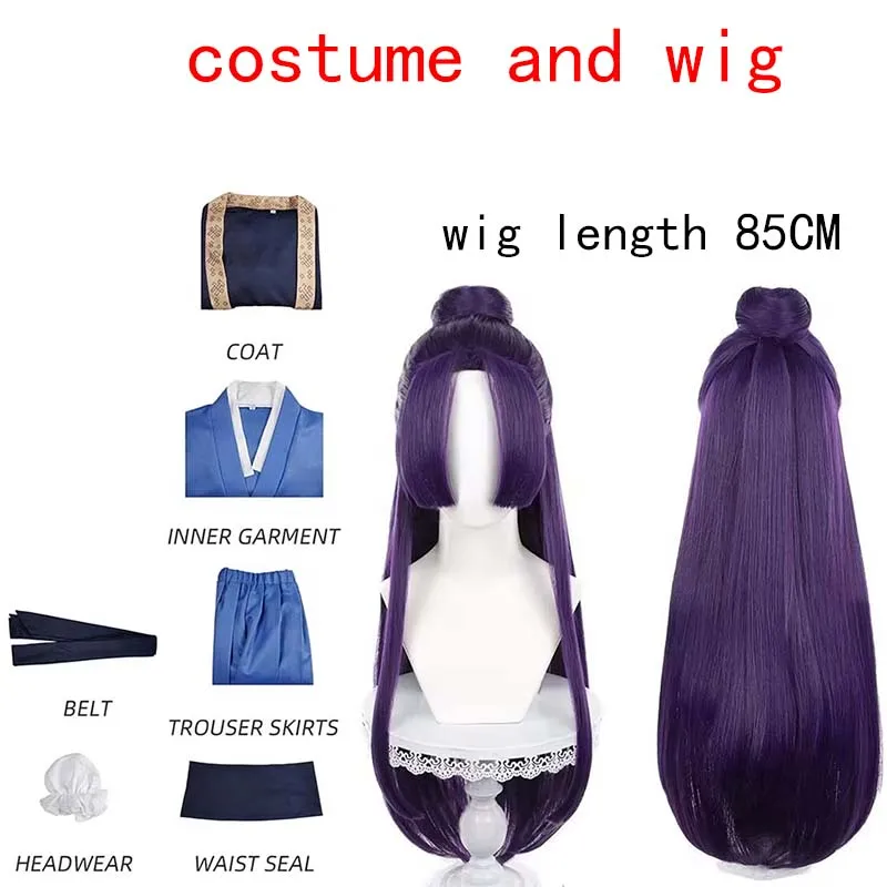 Jinshi Robe Costume Set - Outfit, accessories and wig