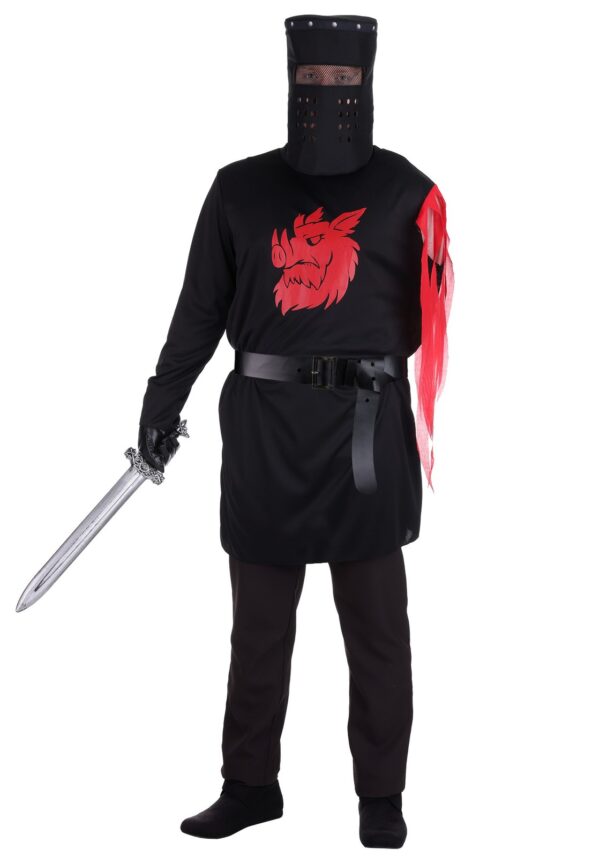 Men's Black Knight Costume
