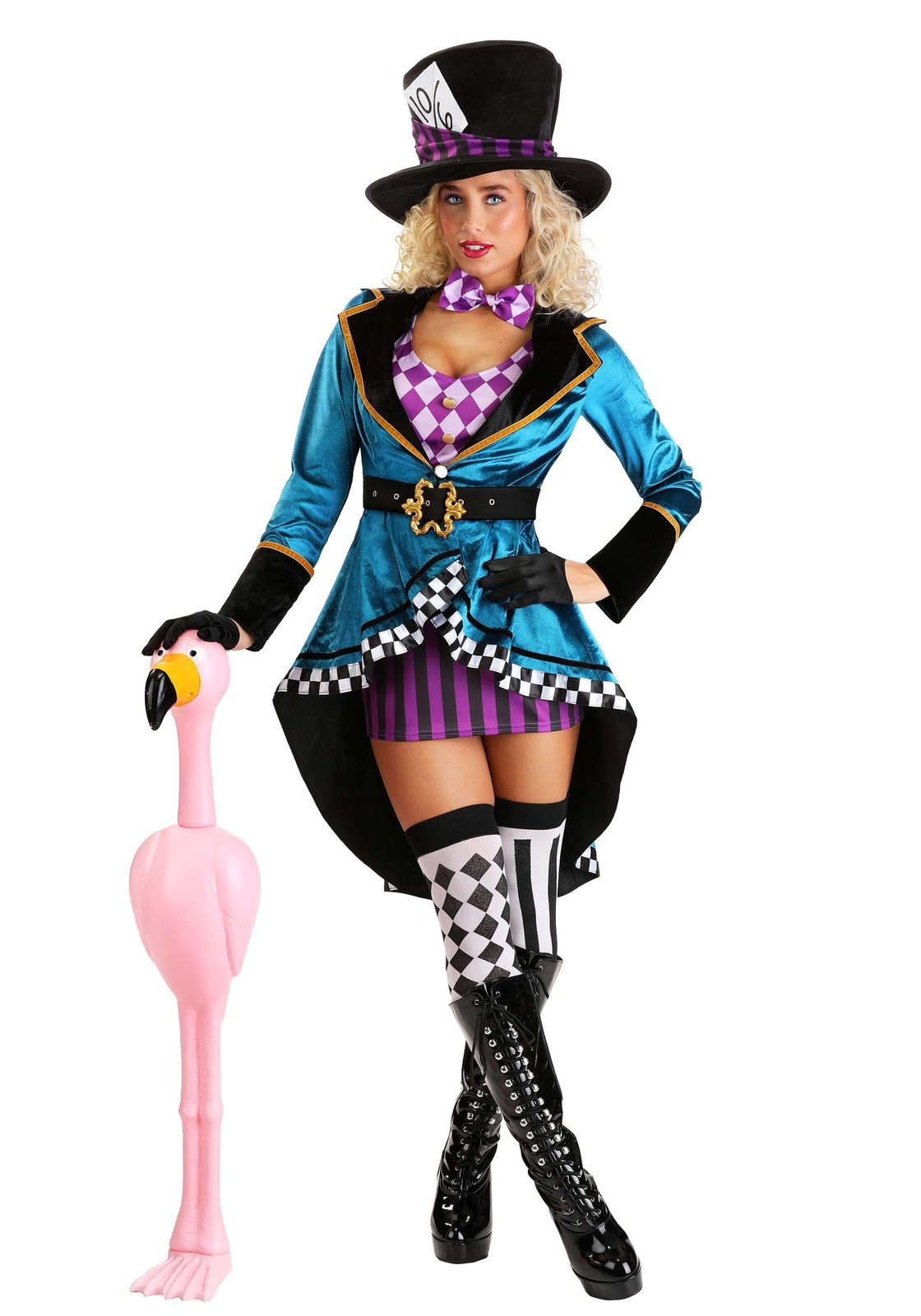Women's Purple Mad Hatter Costume