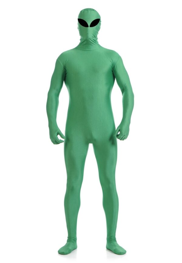 Adult Green Alien Bodysuit