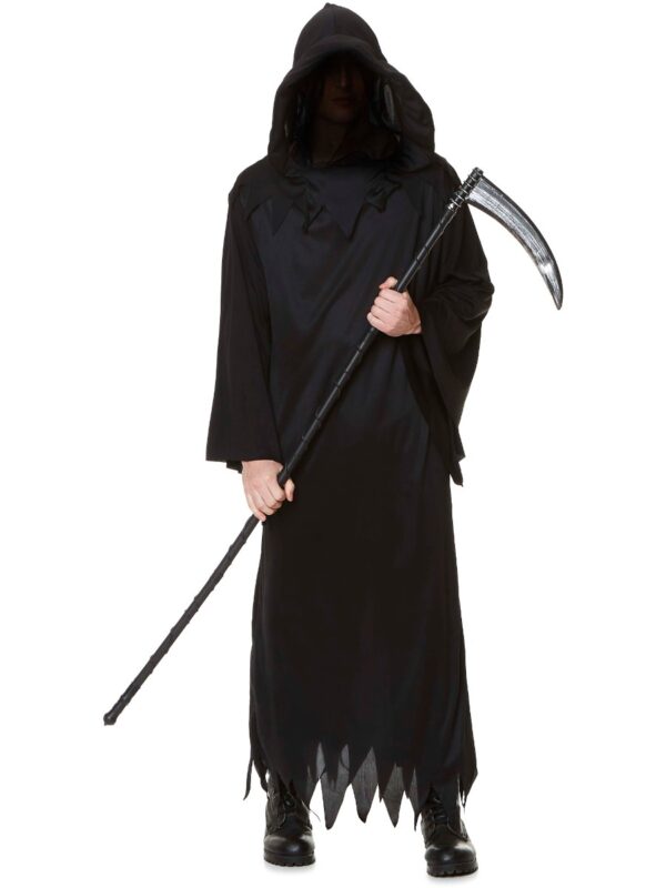 Men's Black Grim Reaper Costume