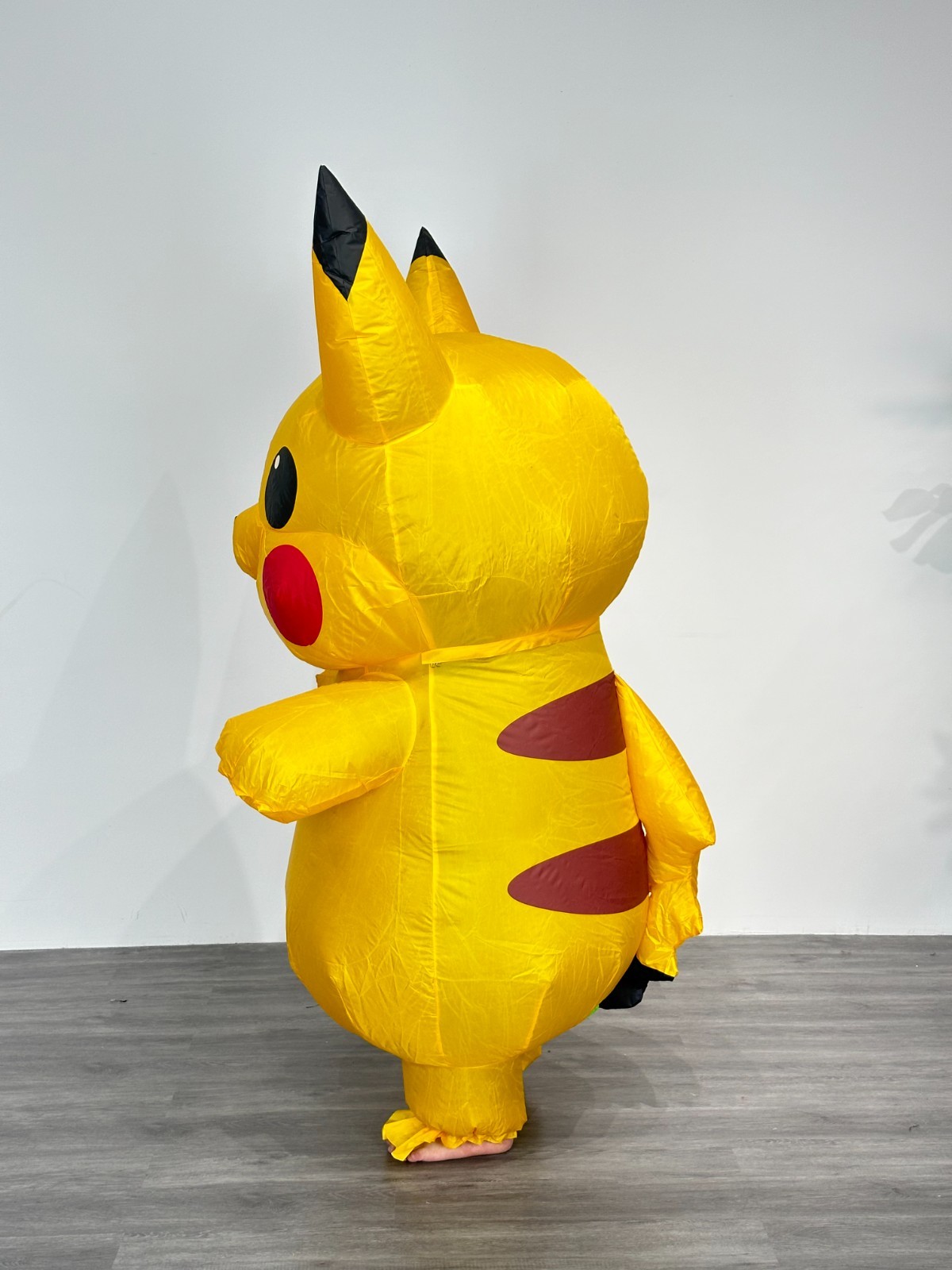 Adult Pikachu-Inspired Inflatable Costume