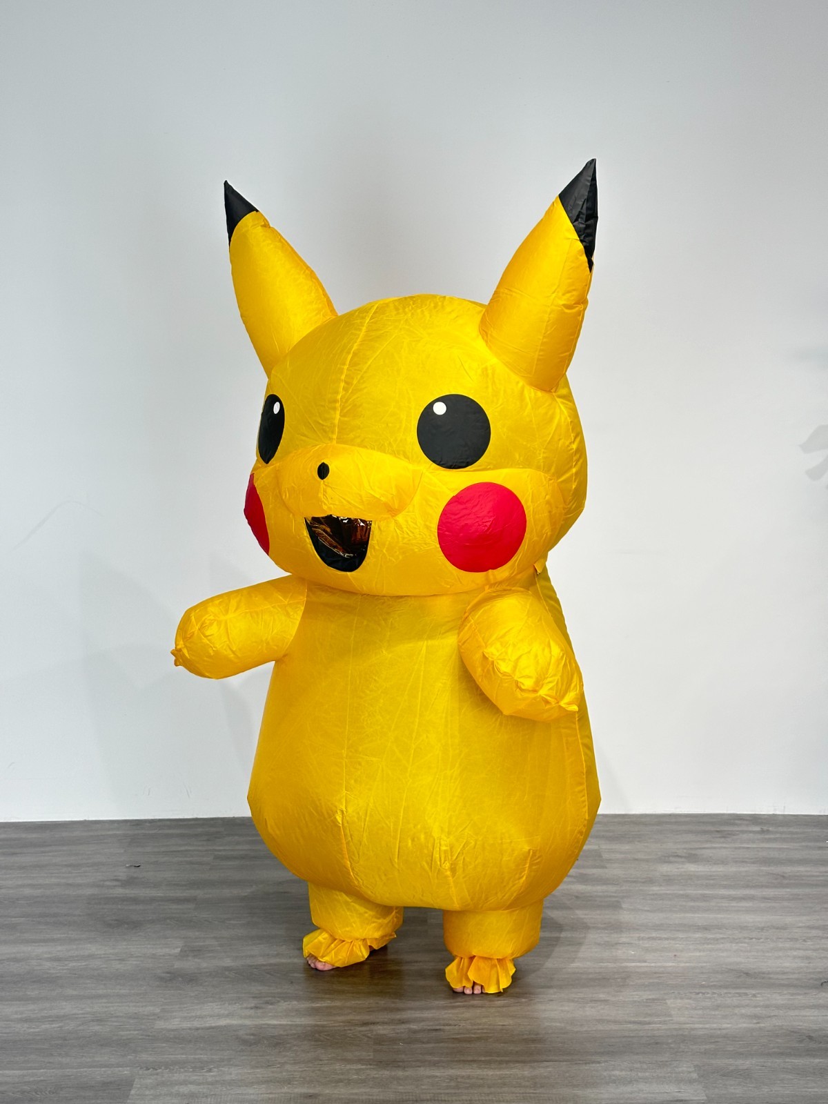 Adult Pikachu-Inspired Inflatable Costume