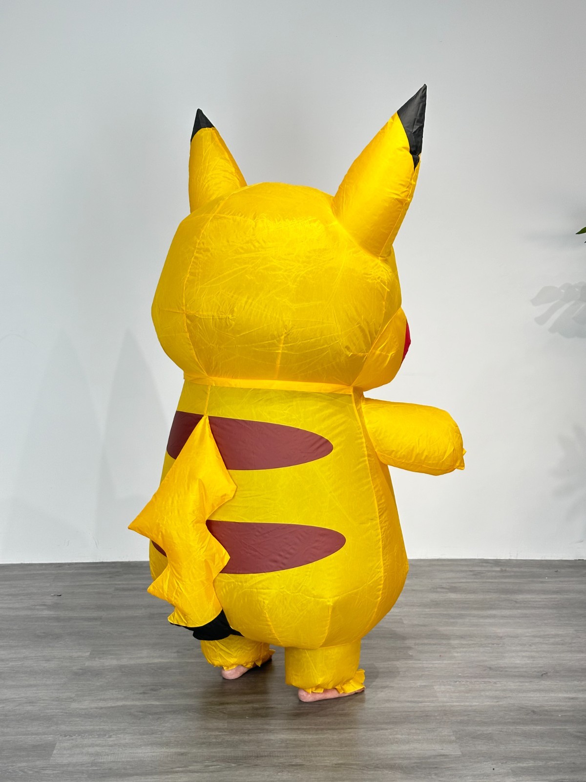 Adult Pikachu-Inspired Inflatable Costume