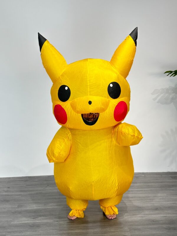 Kids Pikachu-Inspired Inflatable Costume