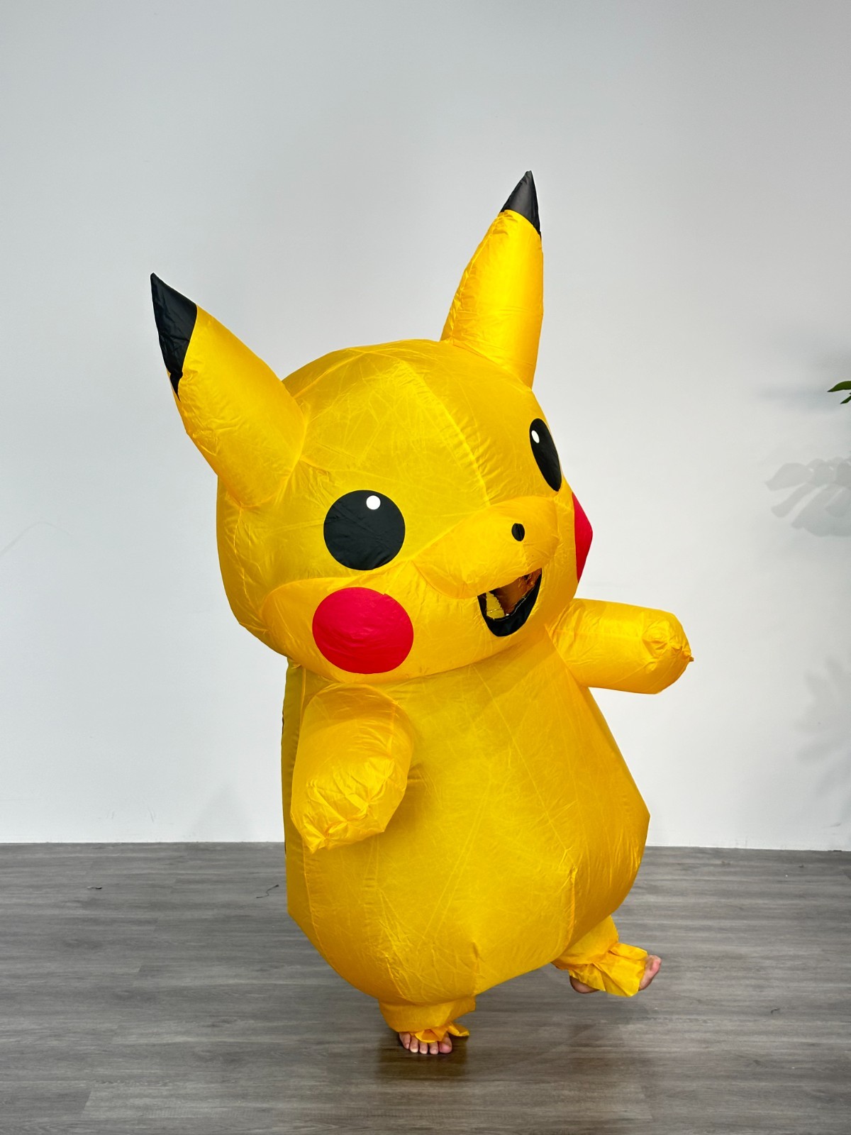 Kids Pikachu-Inspired Inflatable Costume