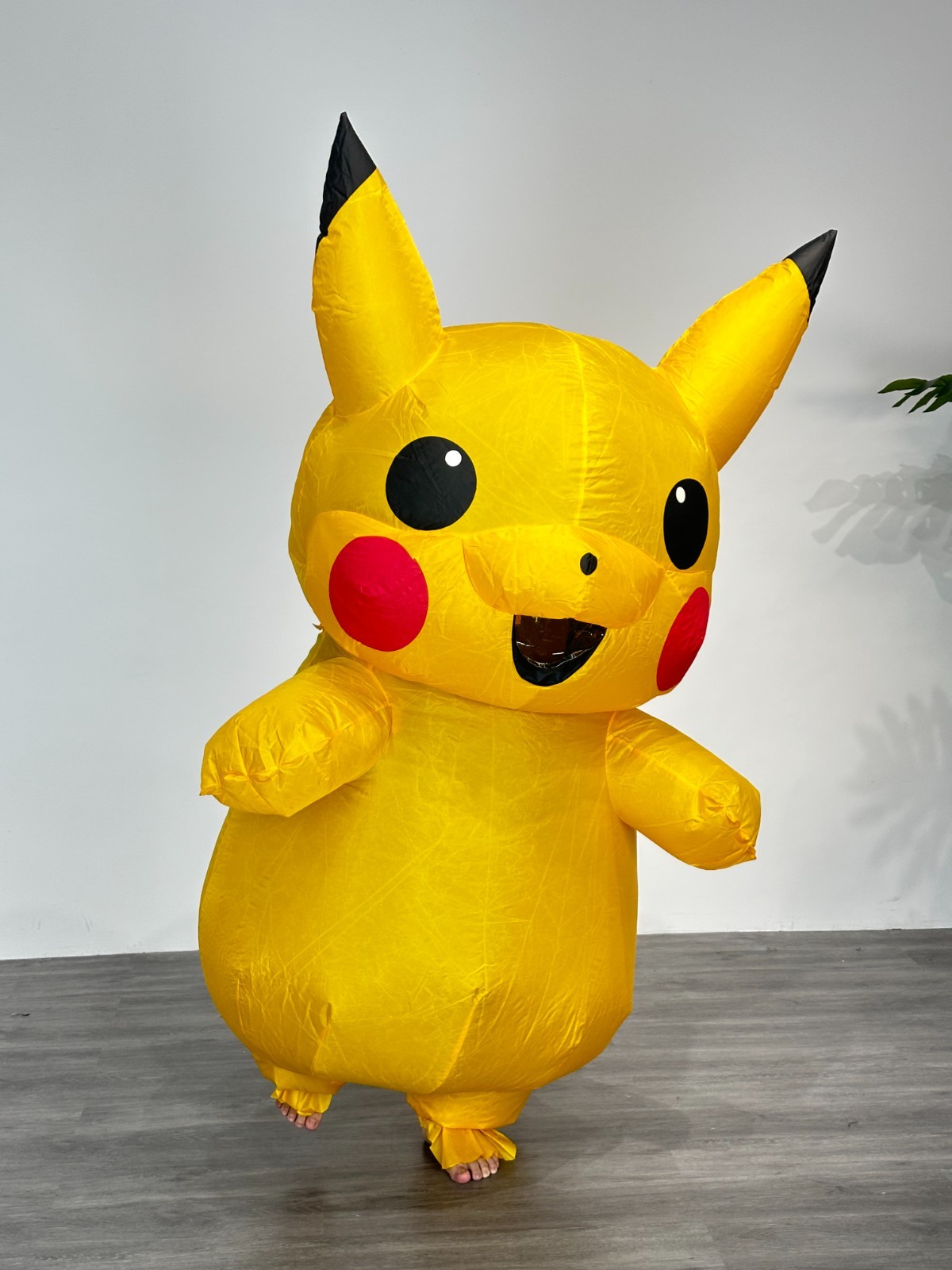 Kids Pikachu-Inspired Inflatable Costume