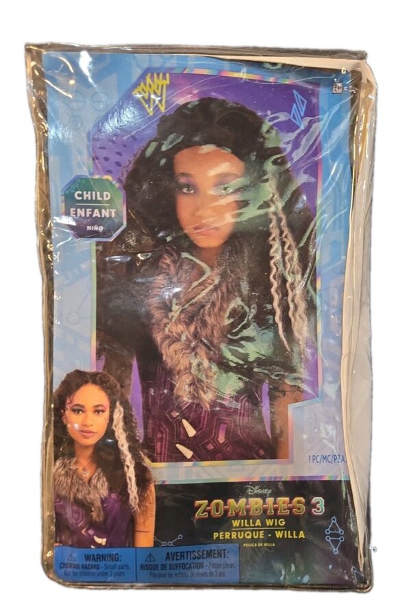 Disney Zombies 3 Willa Costume Wig for Kids