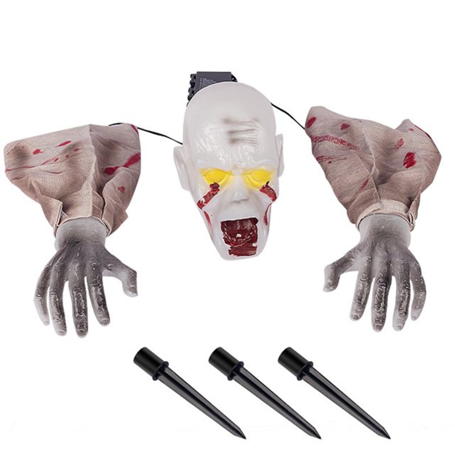 Light-Up Zombie Groundbreaker Yard Decoration