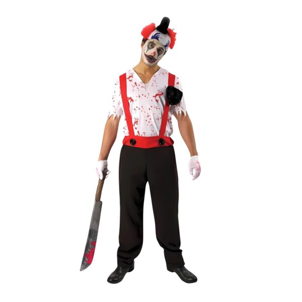 Adult Bloody Clown Costume, X-Large