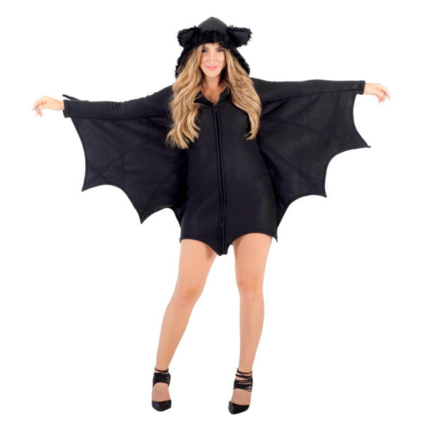 Women's Black Bat Costume