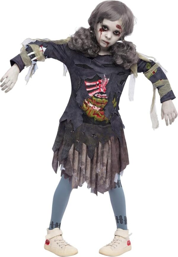 Girls' Undead Zombie Costume