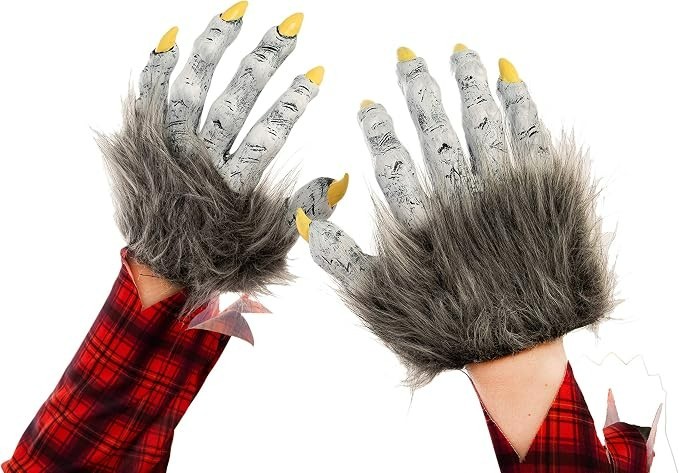 Kids' Red Plaid Werewolf Costume