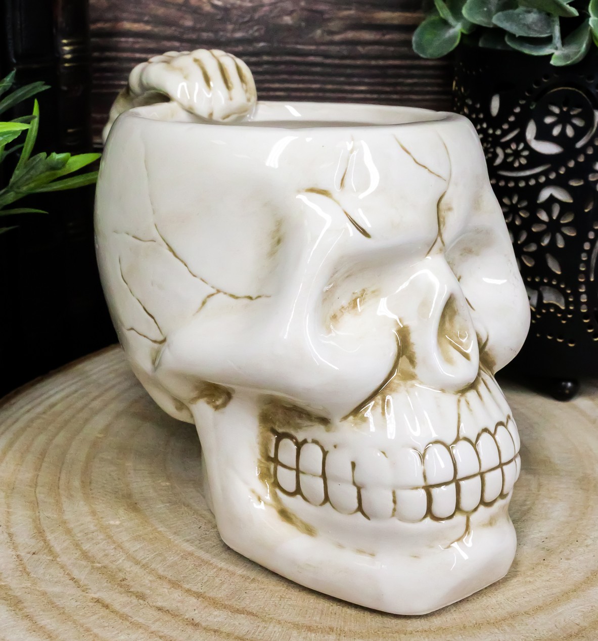 Ossuary Skull Ceramic Mug
