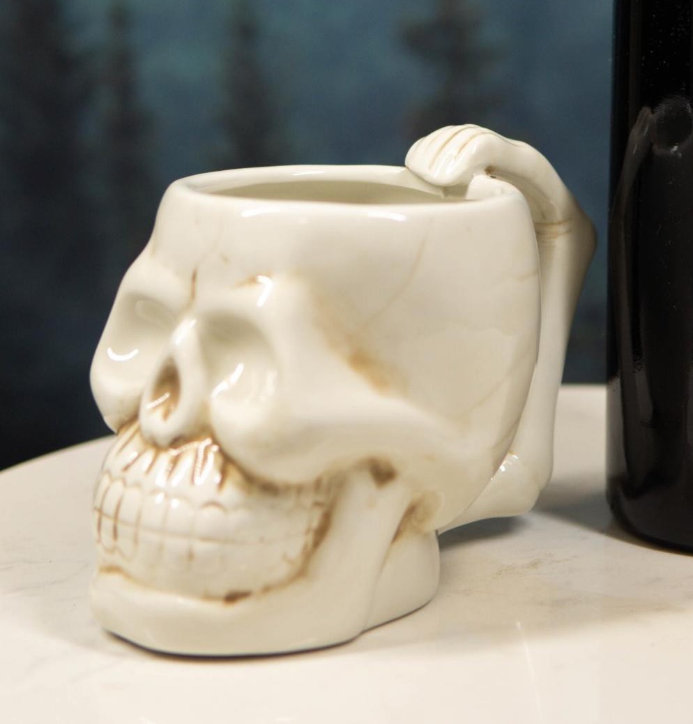 Ossuary Skull Ceramic Mug