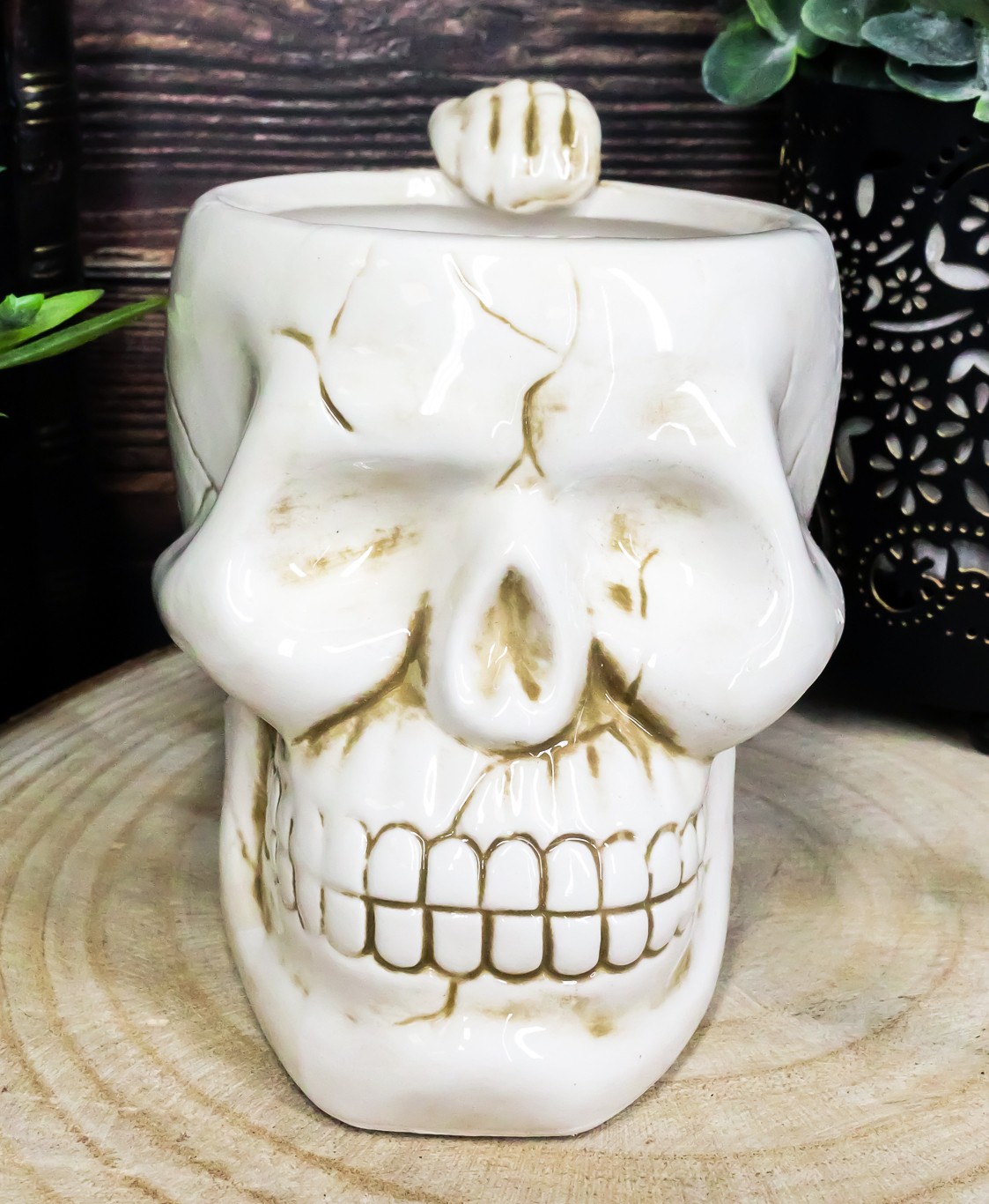 Ossuary Skull Ceramic Mug