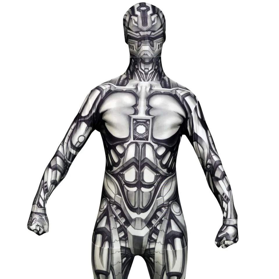 Adult Android Robot Morphsuit