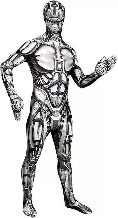 Adult Android Robot Morphsuit