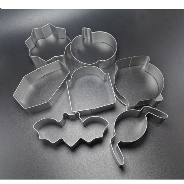 Halloween Stainless Steel Cookie Cutters — Set of 7