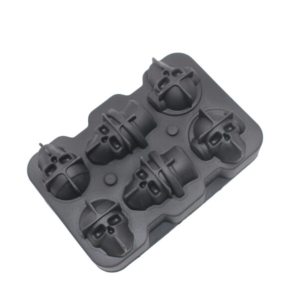 Six-Skull Silicone Ice Mold